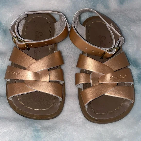 Toddler girl Saltwater sandals size 6 - Picture 1 of 7